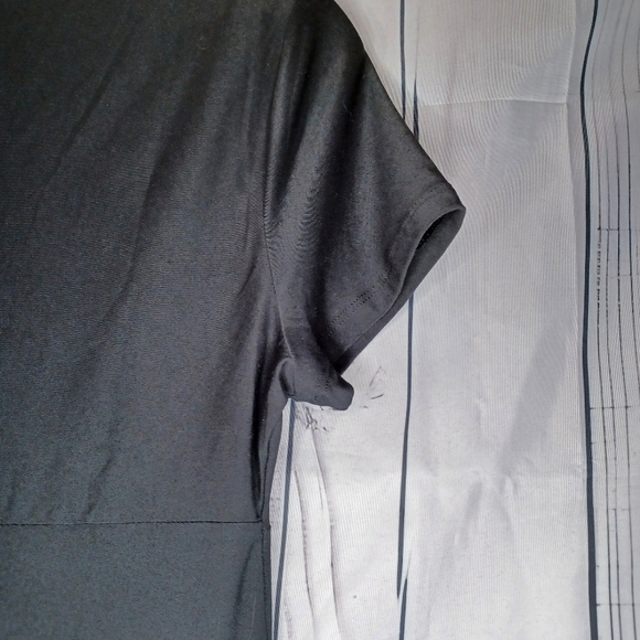 SO Black Luxe Short Sleeve Mini Dress NWT - Picture 9 of 11